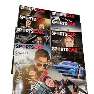 SportsCar Magazine 2015 Lot 9 Issues SCCA Racing Missing Aug Nov Dec Autocross